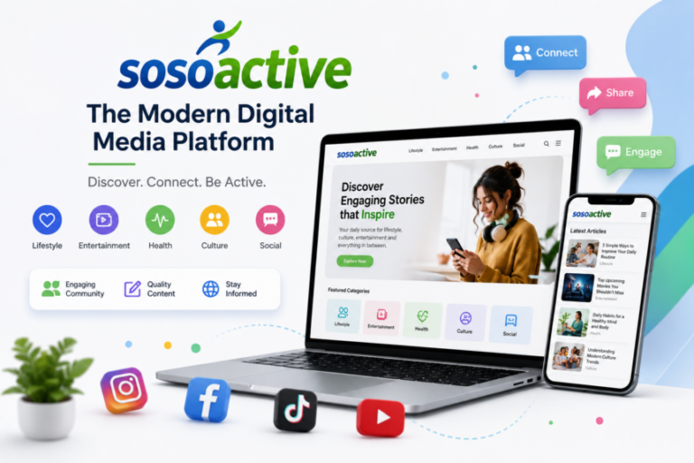 Sosoactive: Everything You Need to Know About the Digital Media & Content Hub