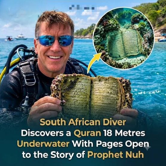 Quran Found Underwater by Ian Haggerty: Viral Video Claim Explained