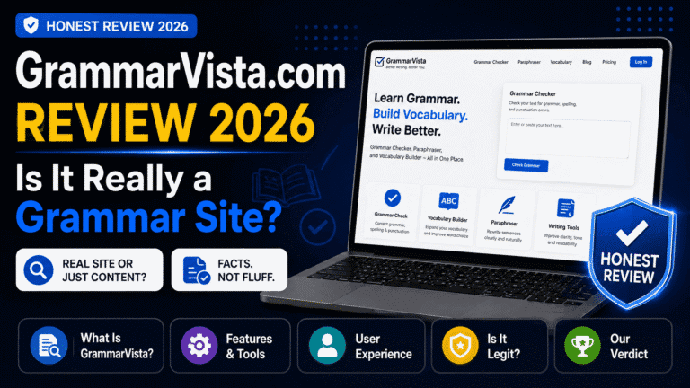 GrammarVista.com USA: Guide to Features, Tools & Features