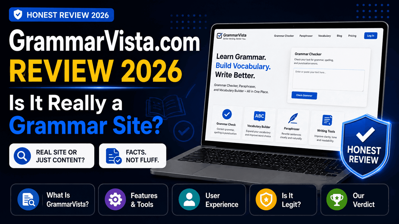 GrammarVista.com USA: Guide to Features, Tools & Features